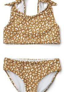 Bikini enfant Bow Mini leo & Golden caramel