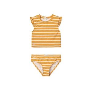 Bikini enfant Judie Y/D Stripe Yellow mellow / Crème de la crème