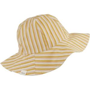 Chapeau de soleil enfant Amelia Y/D stripe  Peach/sandy/yellow mellow