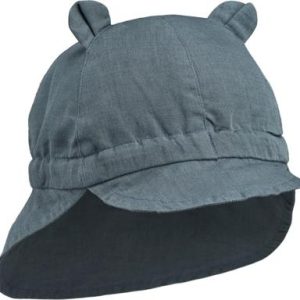 Chapeau de soleil enfant Gorm Whale blue