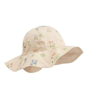 Chapeau de soleil enfant réversible Amélia Flora Sandy / Sandy