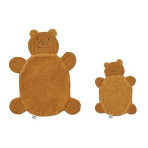 Doudous Janai Mr bear / golden caramel 2 pièces - Liewood