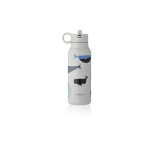 Gourde 350 ml Falk whales / cloud blue - Liewood