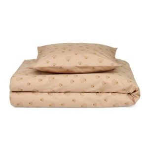 Housse de couette lit bébé ingeborg seashell pale tuscany - Liewood