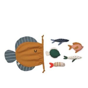 Jeu de pêche Delmor golden caramel multi mix - Liewood