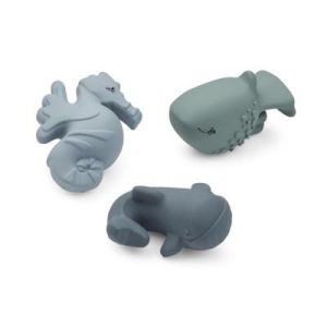 Jouet de bain Nori sea creature & whale blue mix - Liewood