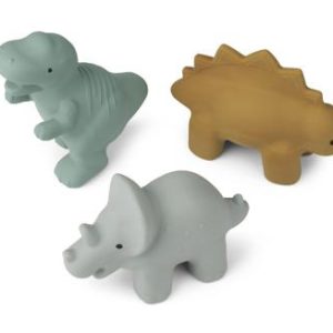 Jouets de bain David dino blue multi mix 3 pièces - Liewood