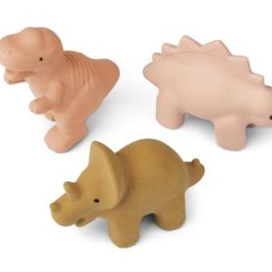 Jouets de bain David dino rose multi mix 3 pièces - Liewood