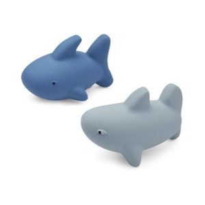 Jouets de bain Ned shark & riverside mix 2 pièces - Liewood