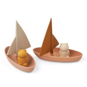 Jouets de bain bateaux Ensley 2 pièces pale tuscany multi mix - Liewood