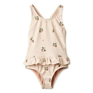 Maillot de bain fille Amara Peach / Sea shell