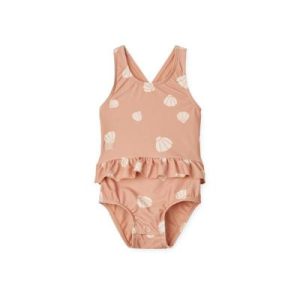 Maillot de bain fille Amina Shell / Pale tuscany