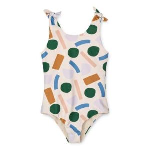 Maillot de bain fille Bitte Paint stroke / Sandy