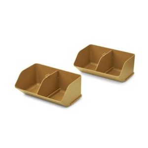 Organisateurs de bureau Rosemary M Golden caramel 2 pièces