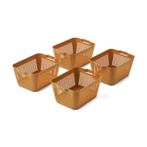 Paniers Makeeva golden caramel 4 pièces - Liewood