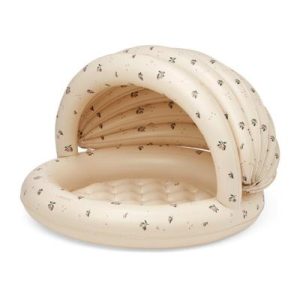 Petite piscine gonflable avec auvent Peach / Sea shell