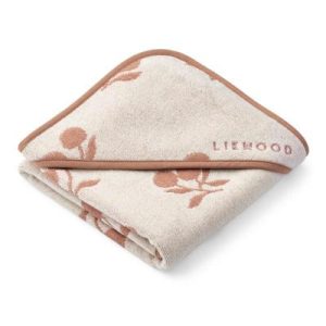 Serviette de bain à capuche Alba peach / sea shell - Liewood