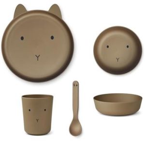 Set de repas Brody rabbit oat - Liewood