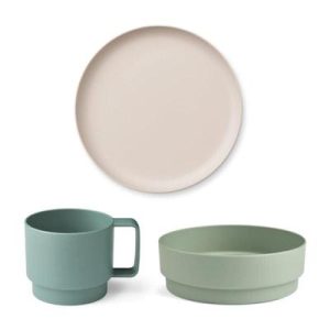 Set repas Walt dusty mint mix - Liewood