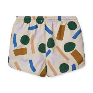 Short de bain enfant Aiden Paint stroke / Sandy