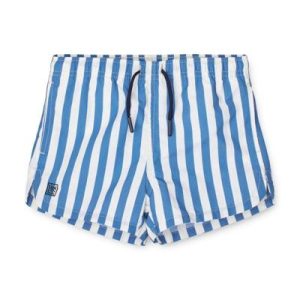 Short de bain enfant Aiden Stripe Riverside / Crème de la crème