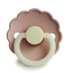 Tétine en latex Daisy night Blush - Frigg