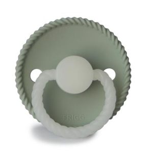 Tétine en silicone Rope Night Sage - Frigg