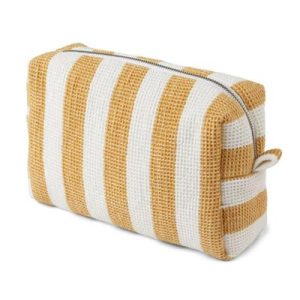 Trousse de toilette Kyla stripes white / yellow mellow - Liewood