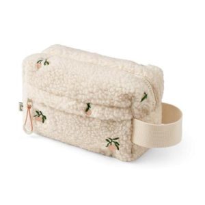 Trousse de toilette Trine en teddy peach / sandy embroidery - Liewood