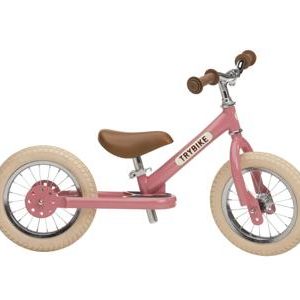 Draisienne/tricycle 2-en-1 vintage rose - Trybike