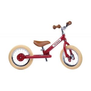 Draisienne/tricycle 2-en-1 vintage rouge - Trybike